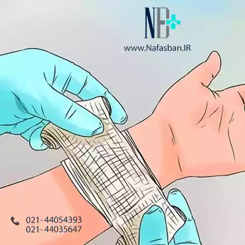 پرستار پانسمان زخمها